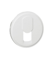 Legrand Céliane - Enjoliveur pour prise téléphone RJ45 pour réseau mixte et basique blanc