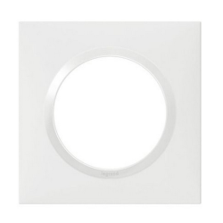 Legrand Dooxie - Plaque simple Blanc