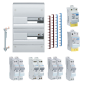 Coffret Hager 2 rangées à vis 40A équipé