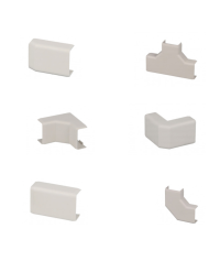 Accessoires pour goulotte électrique 40x40mm