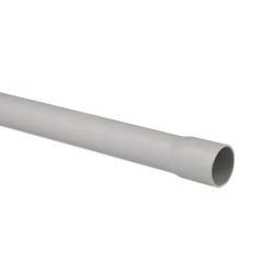 Tube IRL gris tulipé diamètre 25mm longueur 2m