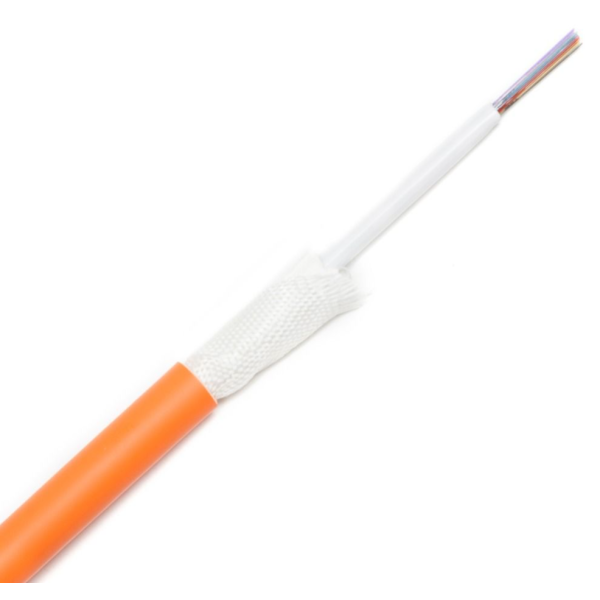 Câble fibre optique monomode OS2 6FO Anti-feu CR1C1 Câble fibre optique monomode OS2 6FO Anti-feu CR1C1