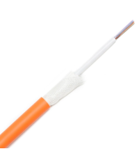 Câble fibre optique monomode OS2 6FO Anti-feu CR1C1