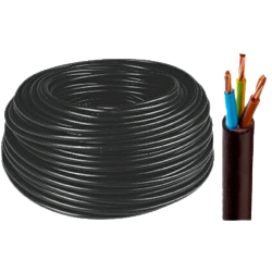 Cable électrique rigide U1000RO2V 3G4mm² 50m