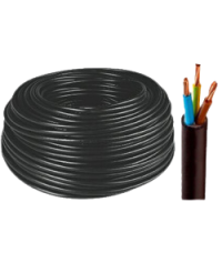 Cable électrique rigide U1000RO2V 3G4mm² 50m