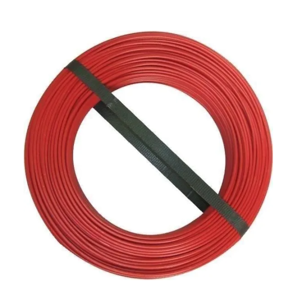 Fil électrique rigide 1,5mm² HO7VU 100m Rouge