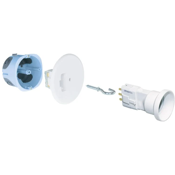 Kit applique DCL Xl Air'métic - avec douille E27 - P. 50 mm - Ø 67 mm - Eur'Ohm