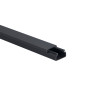Moulure PVC 20x10 mm – Longueur 2 mètres – Blanc, Noir, Gris, Marron effet Bois