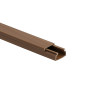 Moulure PVC 20x10 mm – Longueur 2 mètres – Blanc, Noir, Gris, Marron effet Bois