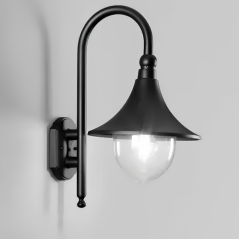Applique d'extérieur PAVIA en aluminium noir
