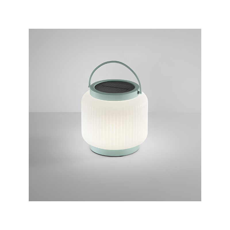 Lampe solaire LED rechargeable 1,2W lumière chaude dimmable IP54