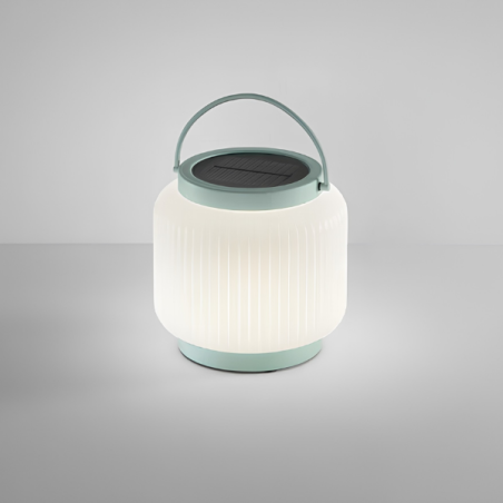 Lampe solaire LED rechargeable 1,2W lumière chaude dimmable IP54