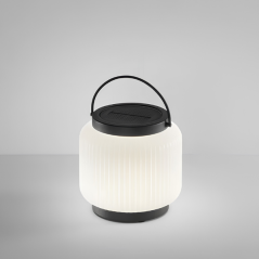 Lampe solaire LED rechargeable 1,2W lumière chaude dimmable IP54