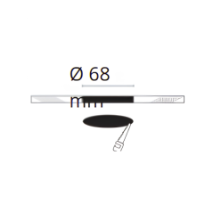  Spot encastré GLOW IP65 RE2020 CCT 743 
