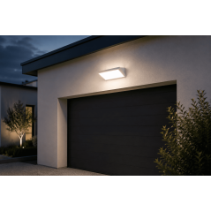 Applique murale LED RIM blanche 20W 1500 lm lumière neutre 4000K IP54