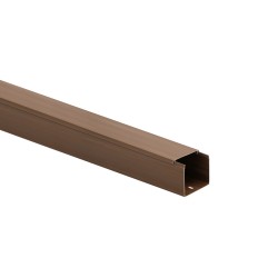 Moulure marron électrique 20x20