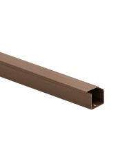 Moulure marron électrique 20x20