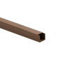 Moulure PVC 20x20 mm – Longueur 2 mètres – Blanc, Noir, Gris, Marron effet Bois