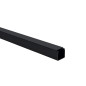 Moulure PVC 20x20 mm – Longueur 2 mètres – Blanc, Noir, Gris, Marron effet Bois