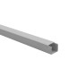 Moulure PVC 20x20 mm – Longueur 2 mètres – Blanc, Noir, Gris, Marron effet Bois
