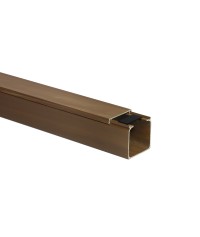Goulotte marron électrique 40x40