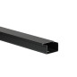 Goulotte PVC 50x30 mm – Longueur 2 mètres – Blanc, Noir, Gris, Marron effet Bois
