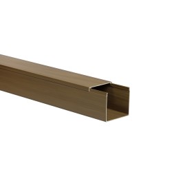Goulotte électrique 60x60 marron
