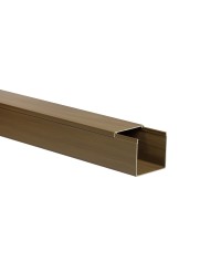 Goulotte électrique 60x60 marron