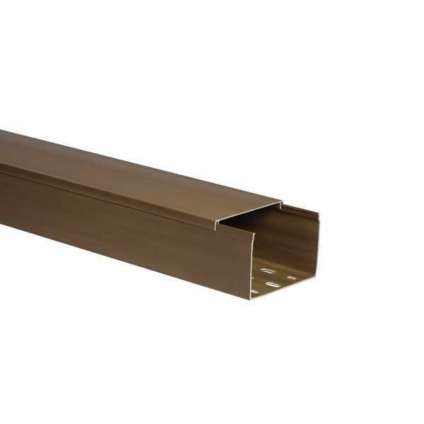 Goulotte électrique 90x60 marron