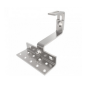 Crochet de fixation inox pour toiture avec tuiles réglable