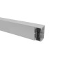 Goulotte électrique PVC 150x50 mm – Longueur 2 mètres – Blanc, Noir, Gris, Brun