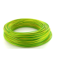 Fil électrique rigide HO7VR 6mm2 vert/jaune 100m